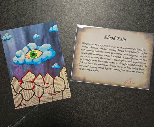 Blood Rain Print