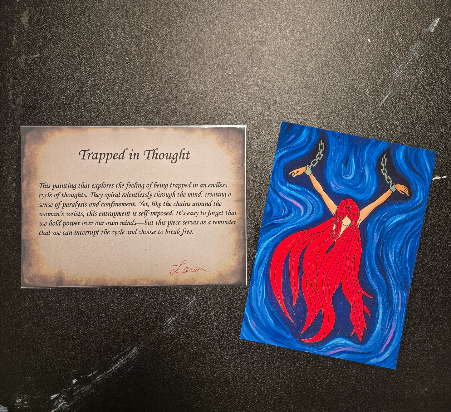 Trapped in Thought Print