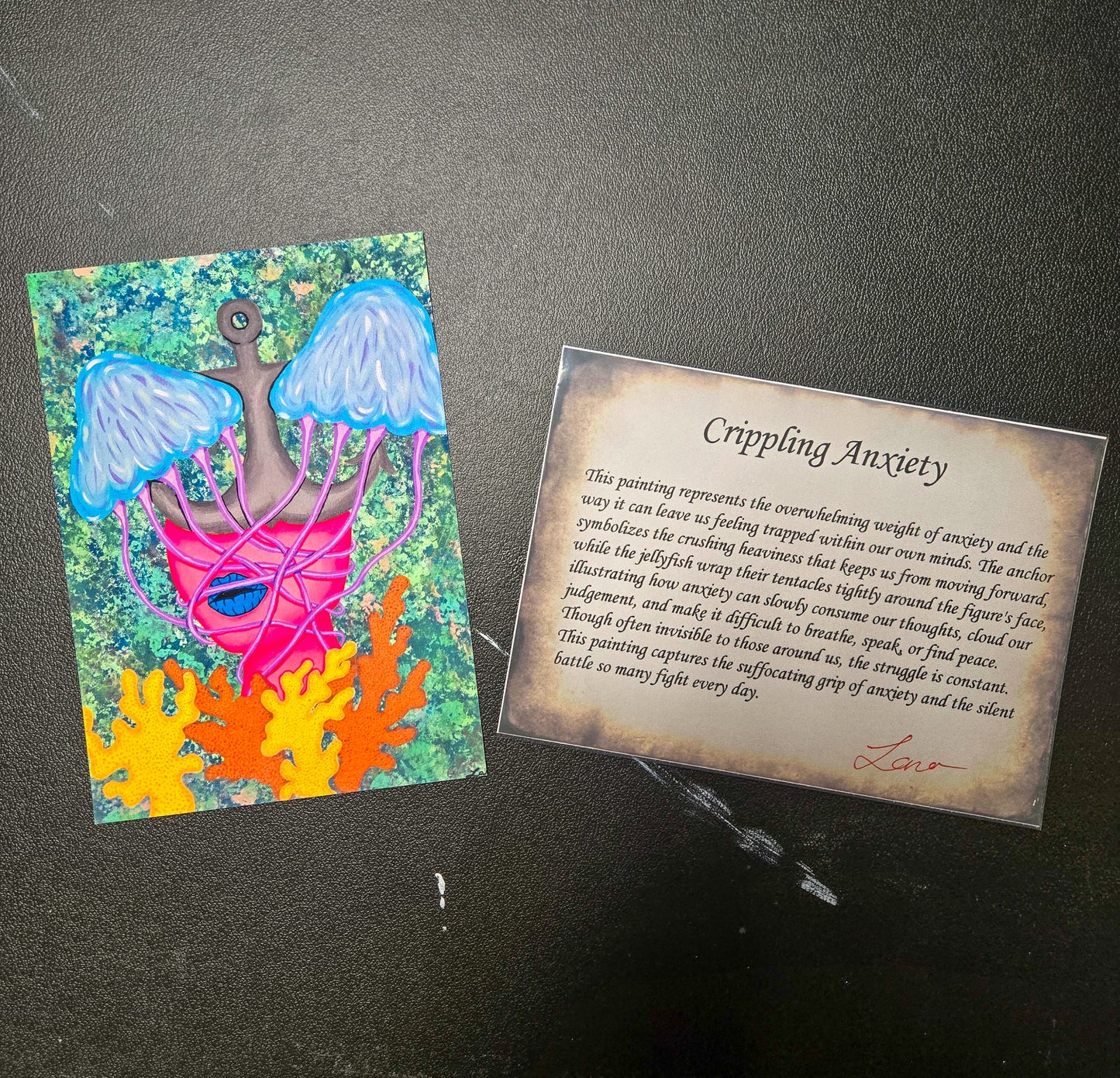 Crippling Anxiety Print