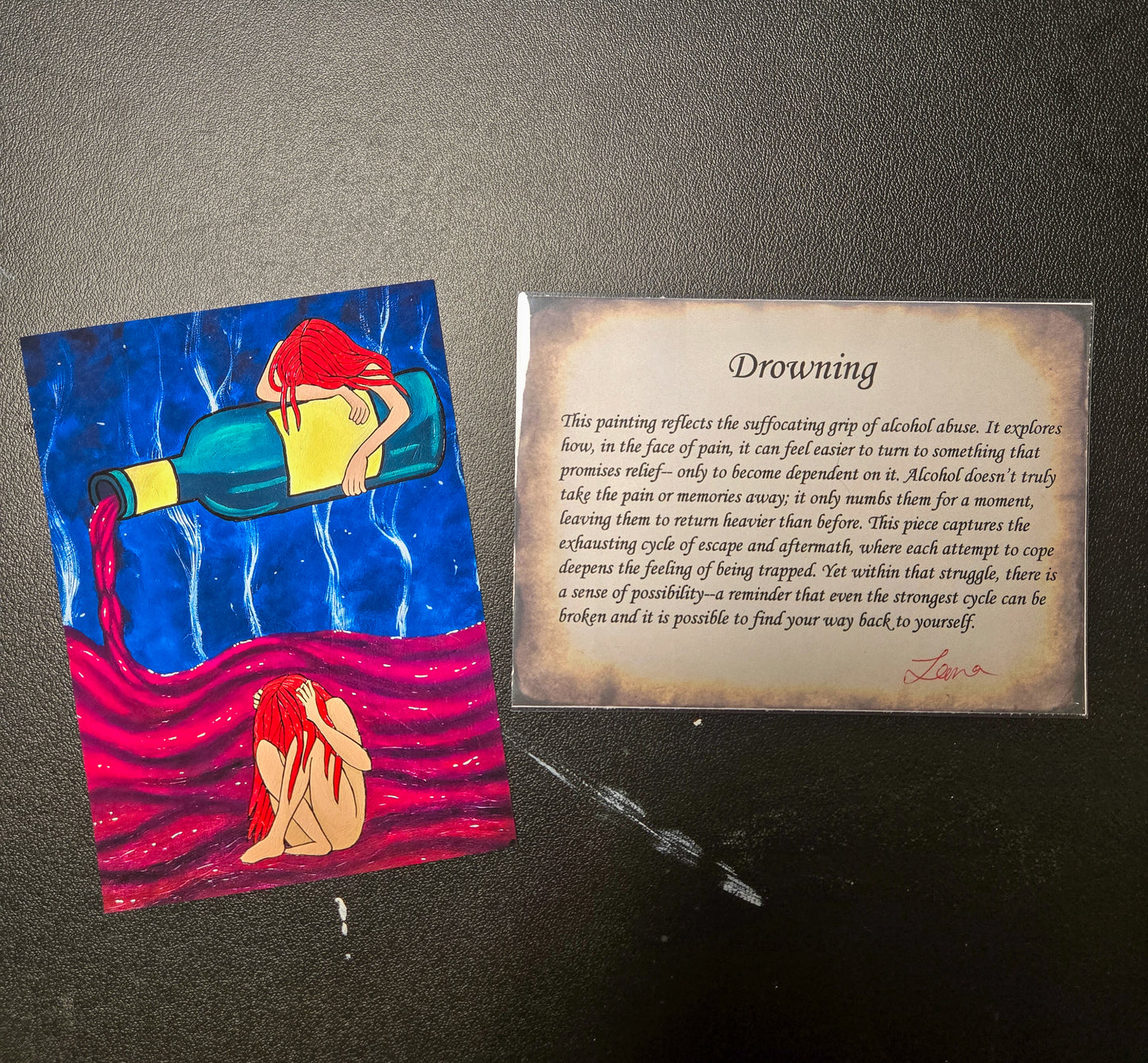 Drowning Print