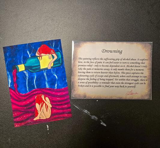 Drowning Print