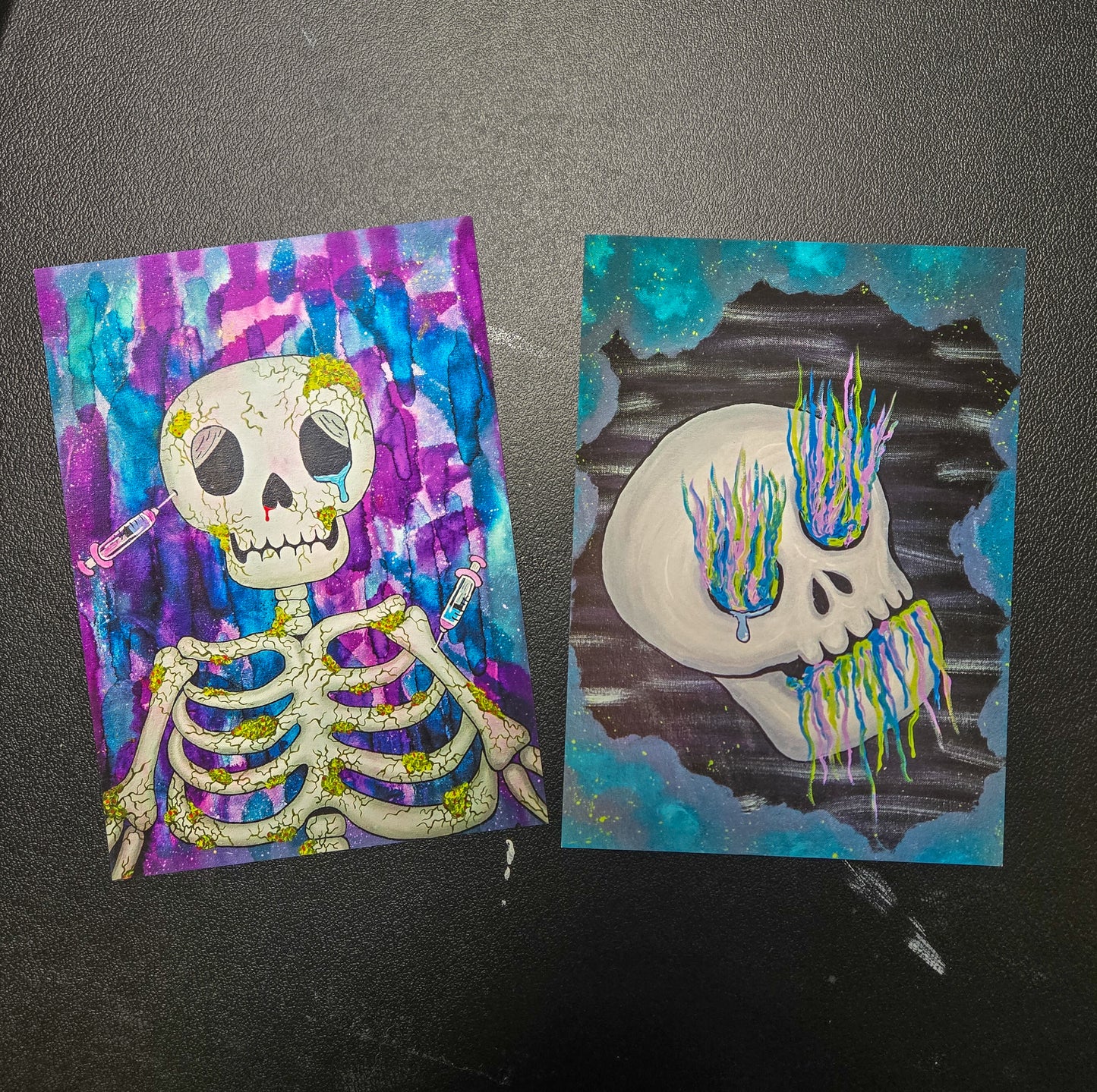 Sickly Skulls Print Set