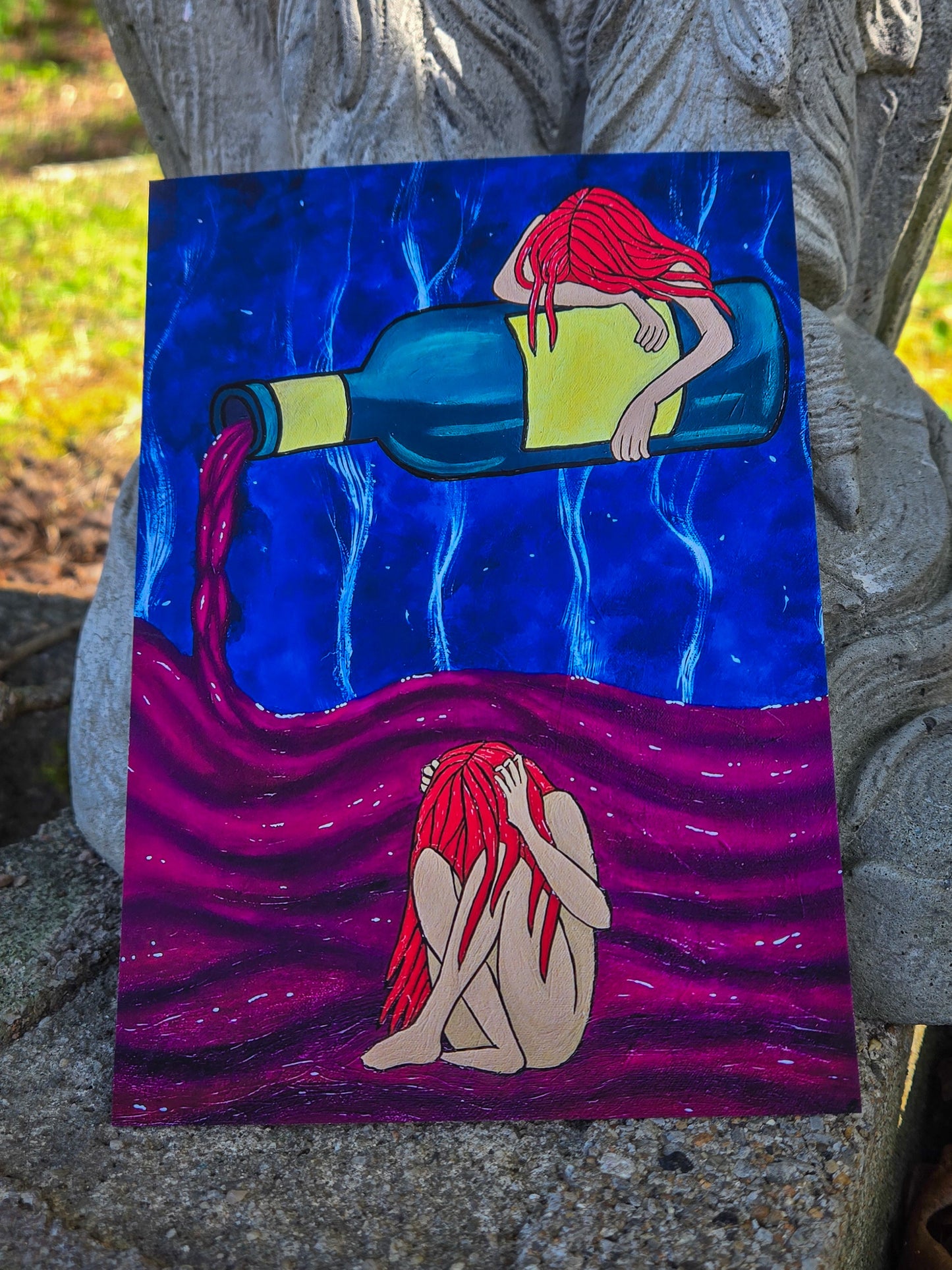 Drowning Print