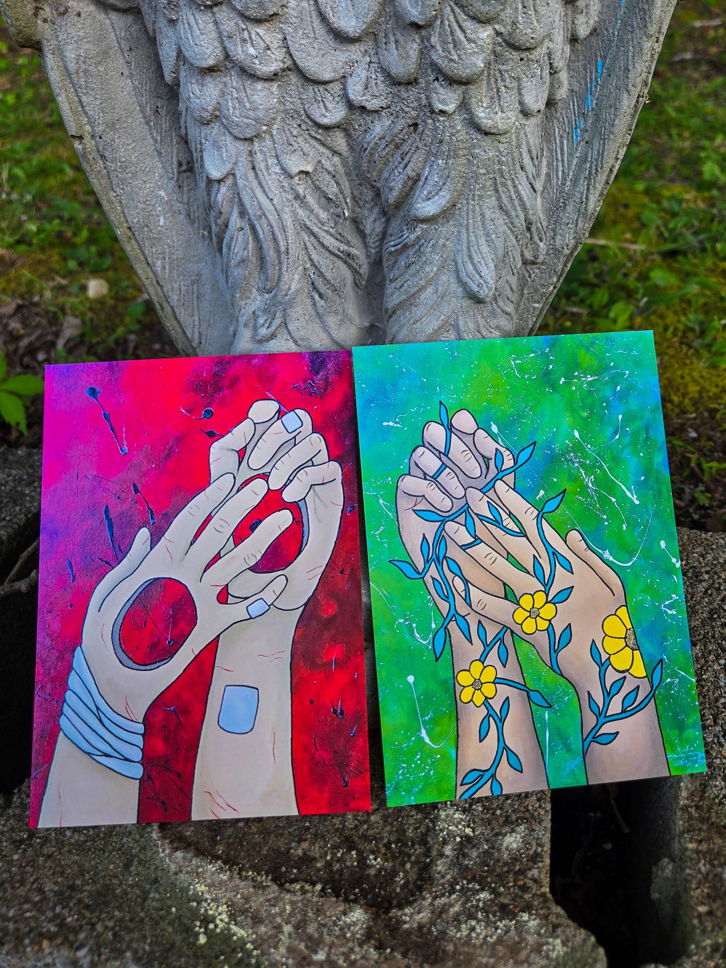 The Giver and Taker Print Set