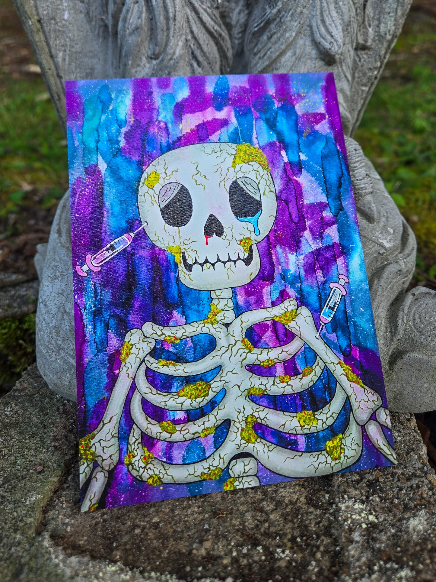 Sickly Skulls Print Set