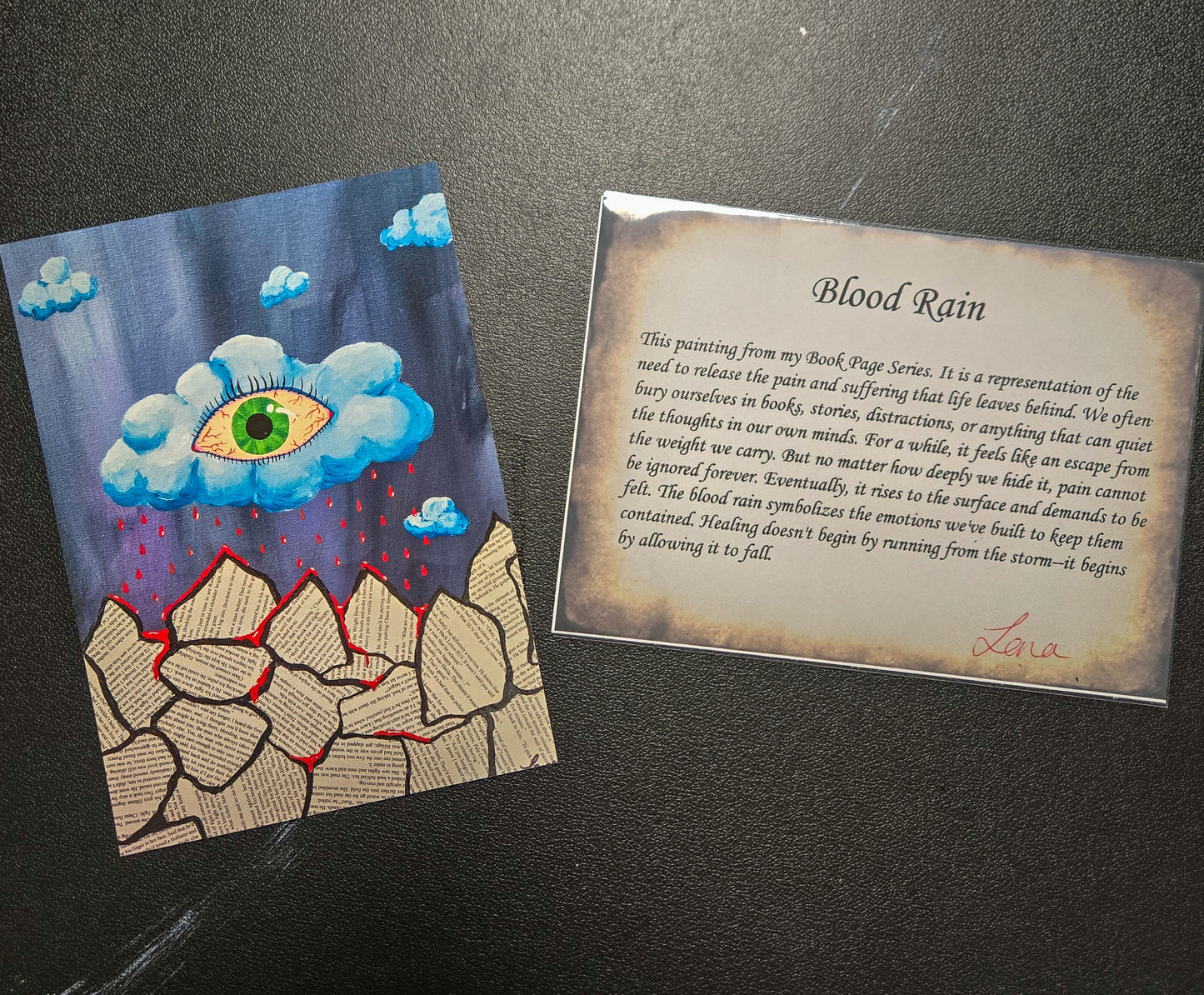 Blood Rain Print