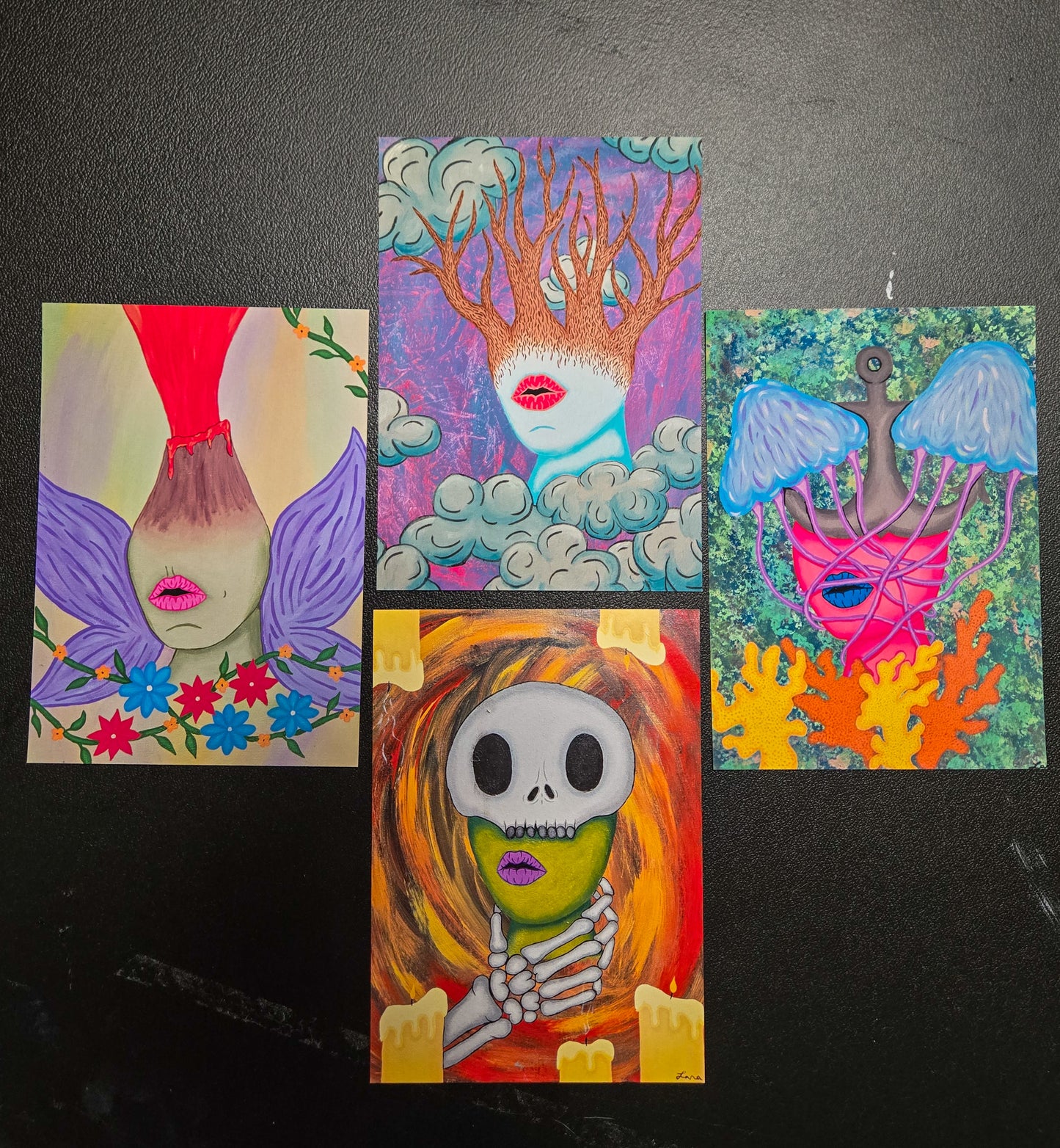 Emotion Goddess Print Set