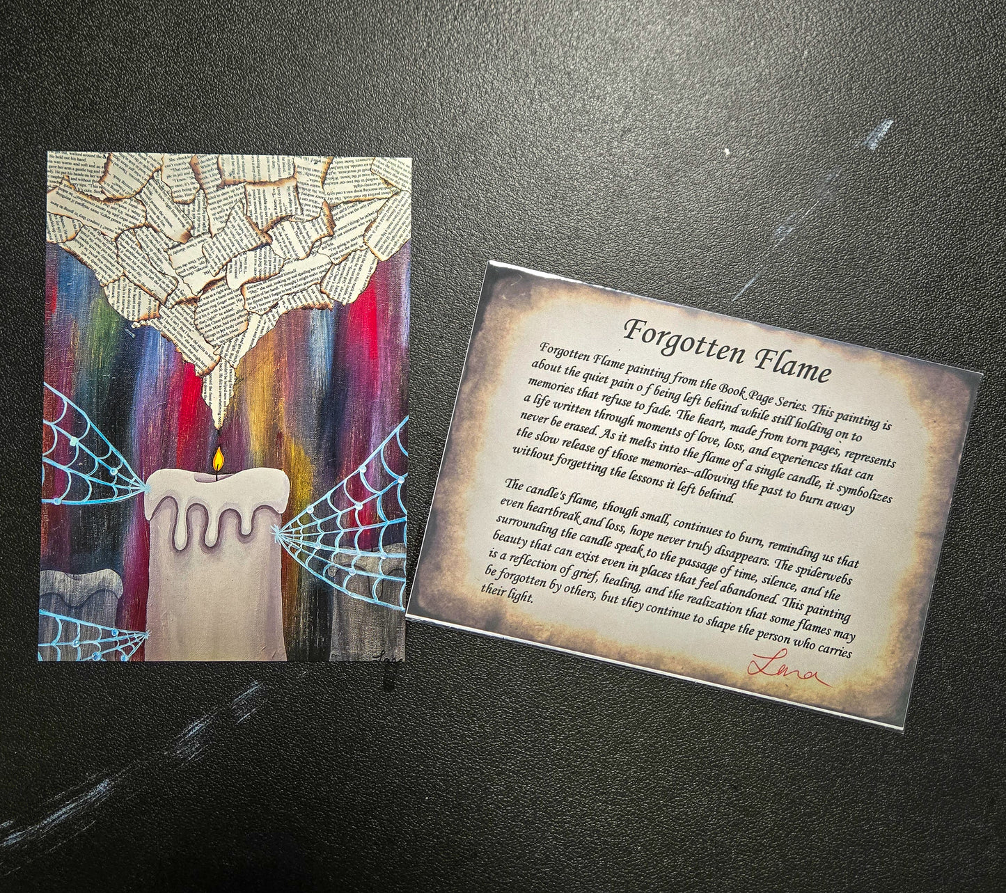 Forgotten Flame Print