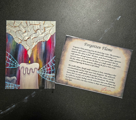 Forgotten Flame Print