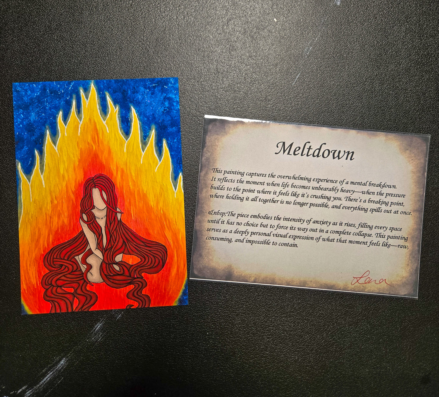 Meltdown Print