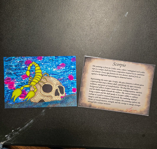 Scorpio Print