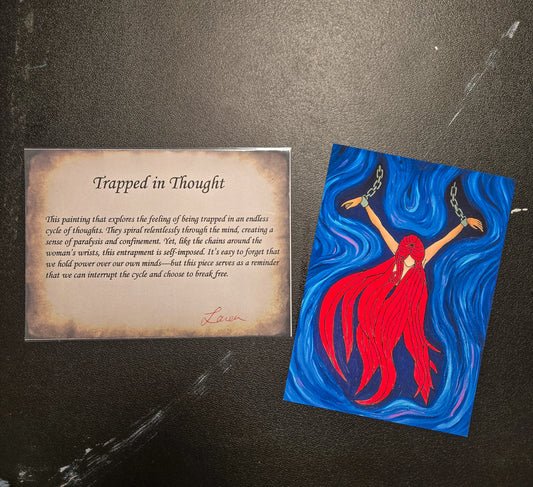 Trapped in Thought Print