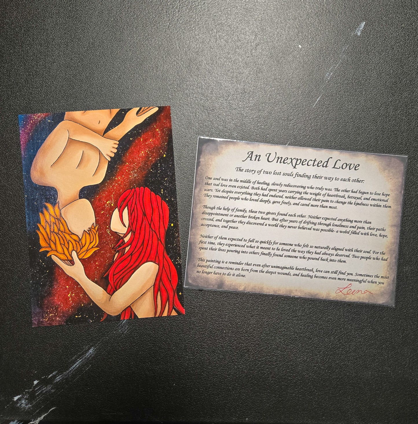 An Unexpected Love Print